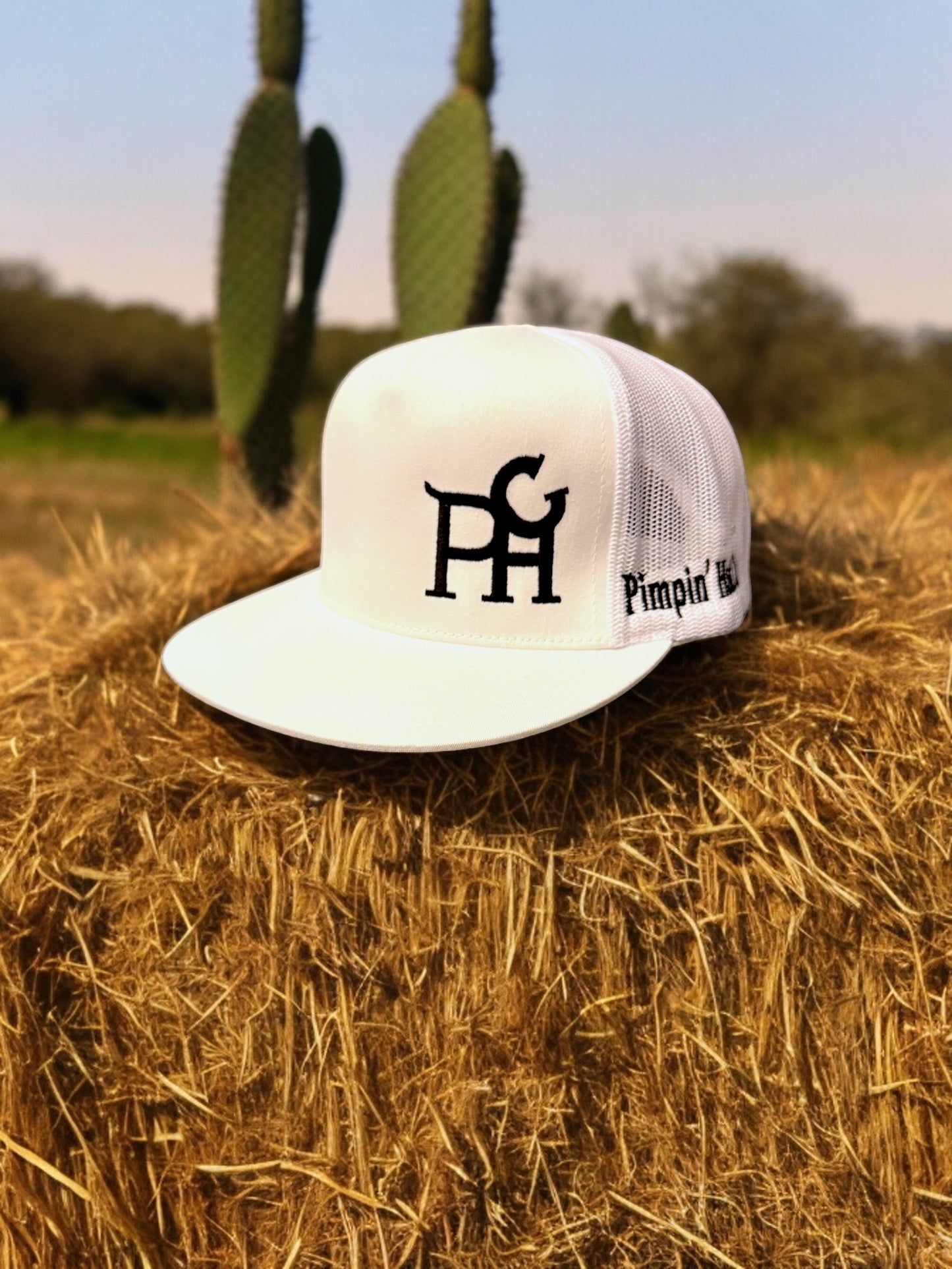 Black PHC (White Snapback)