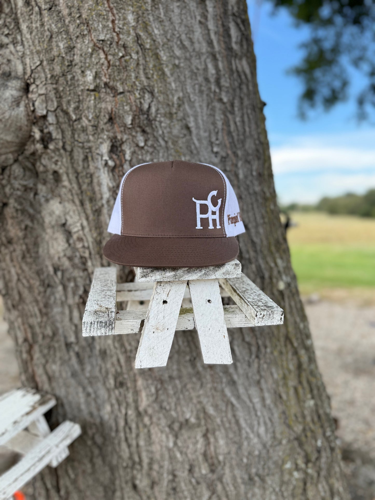 White PHC (Brown Snapback)