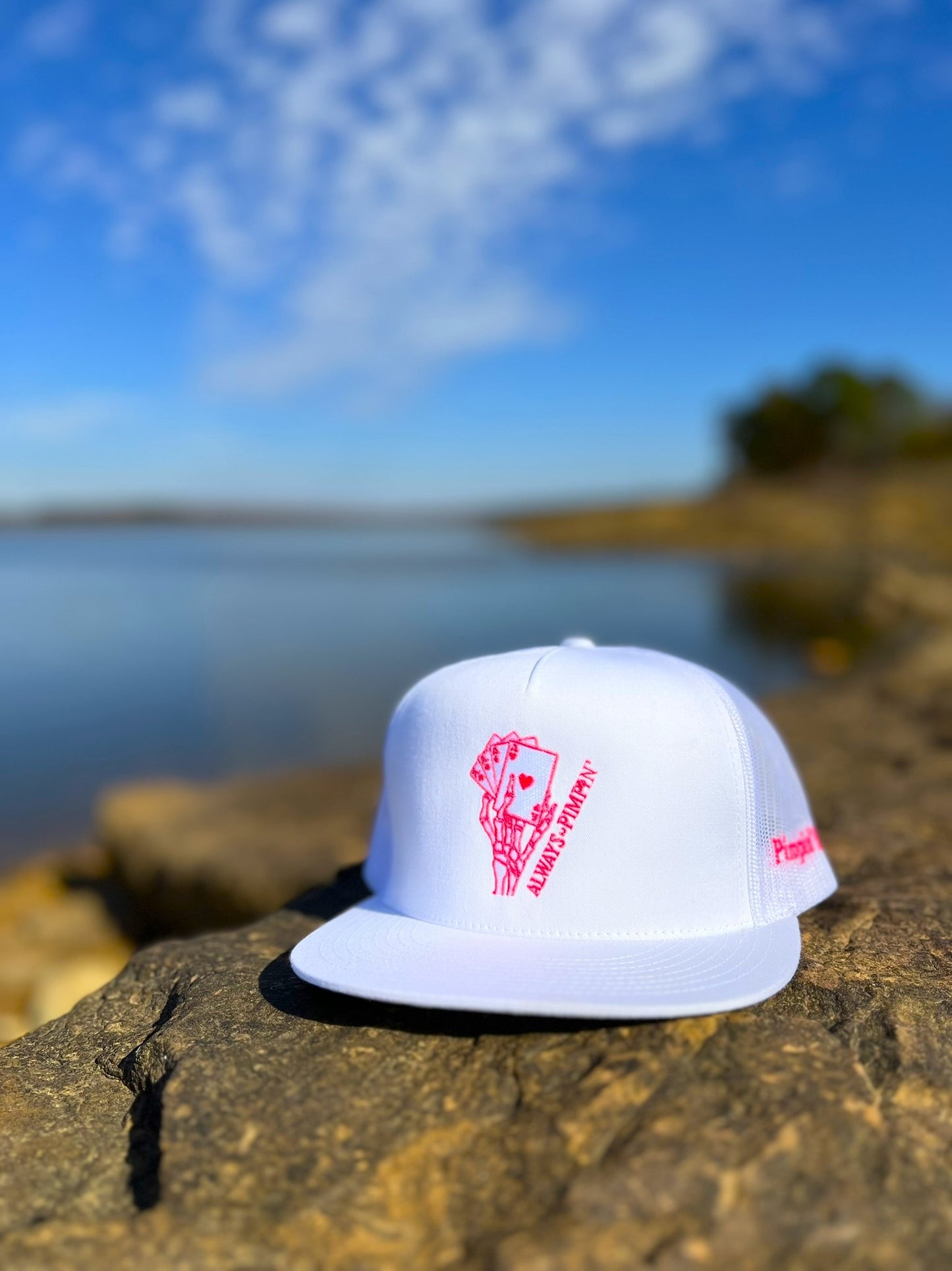 Pink Pimpin' (White SnapBack)