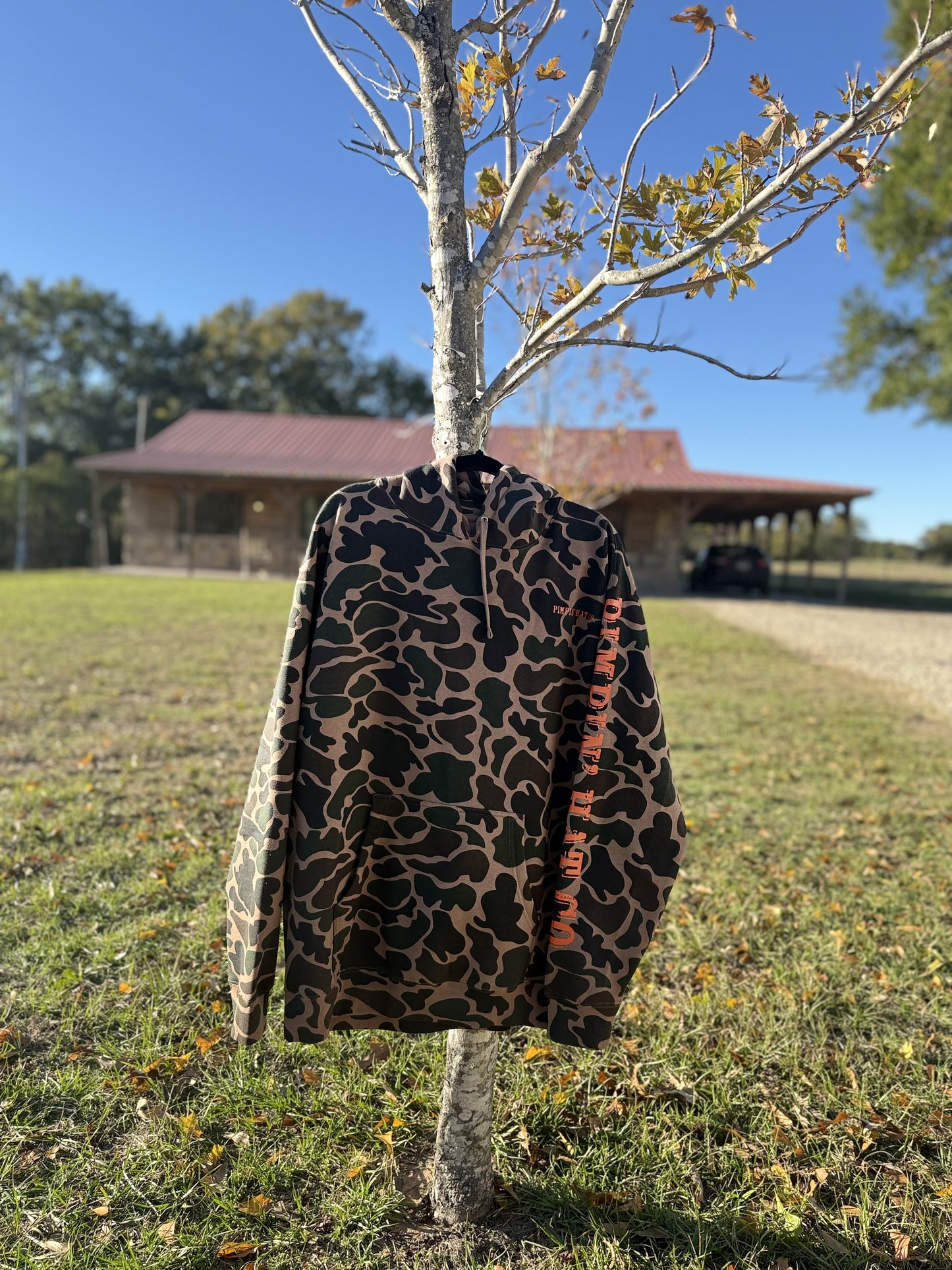 Camo CowTag(Orange)