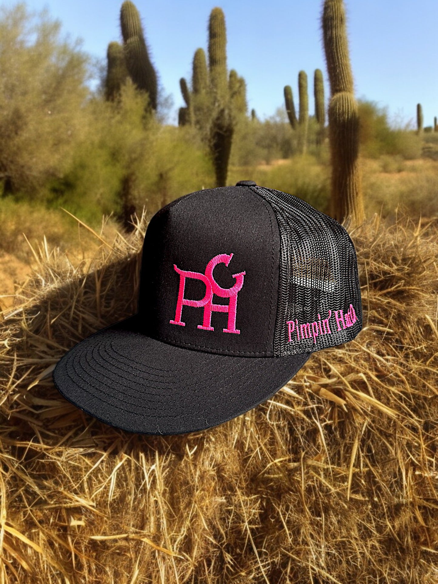 Pink PHC (Black Snapback)